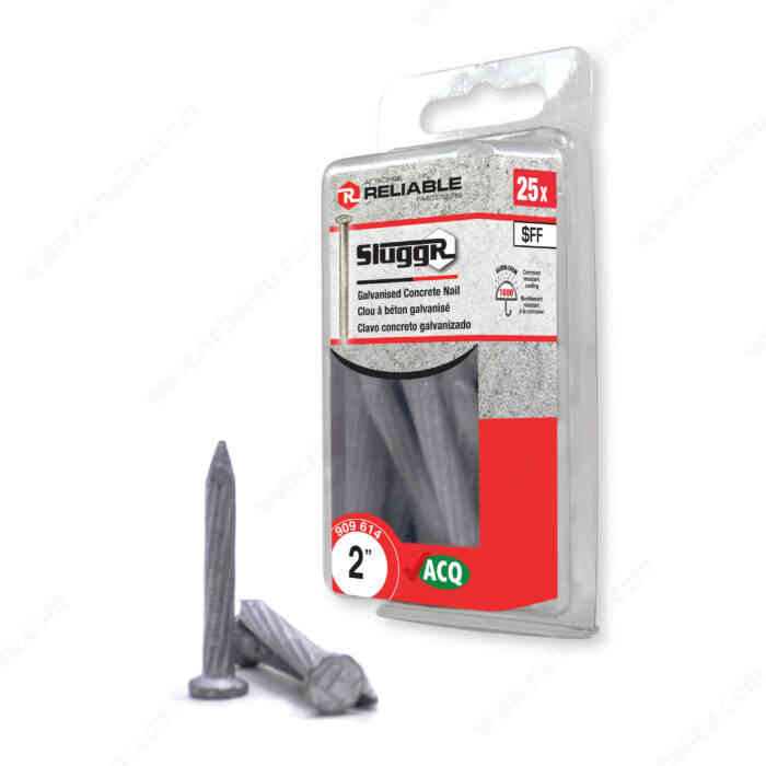 Sluggr 2" Concrete Nail CNG2MR - Ritchie's Building & Flooring Centre