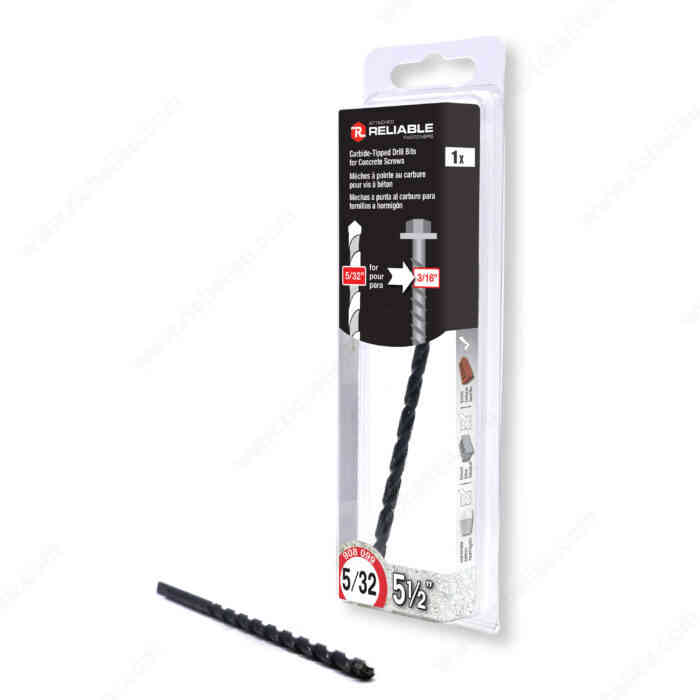 Gator Drive 5/32"x5 1/2" Bit
TMD532512MR - Ritchie's Building & Flooring Centre
