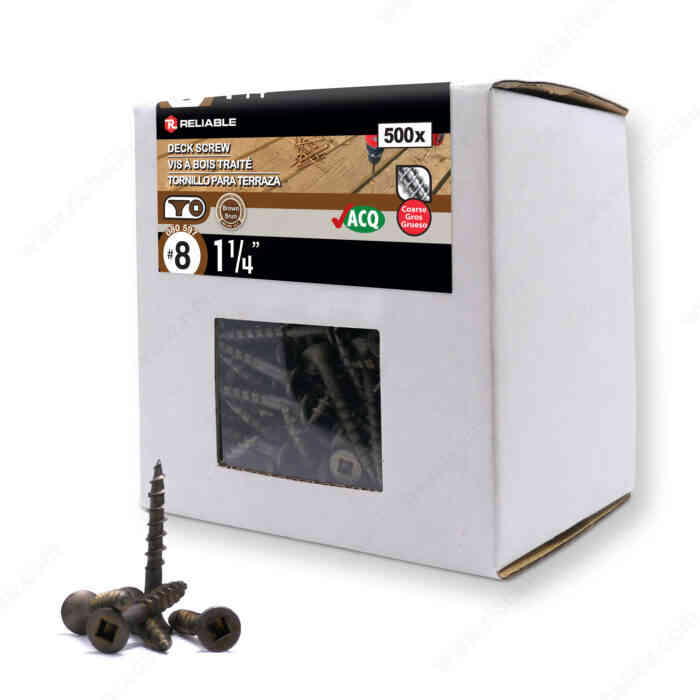 1-1/4" Floor Screw (500pk)
FKCP8114C5 - Ritchie's Building & Flooring Centre
