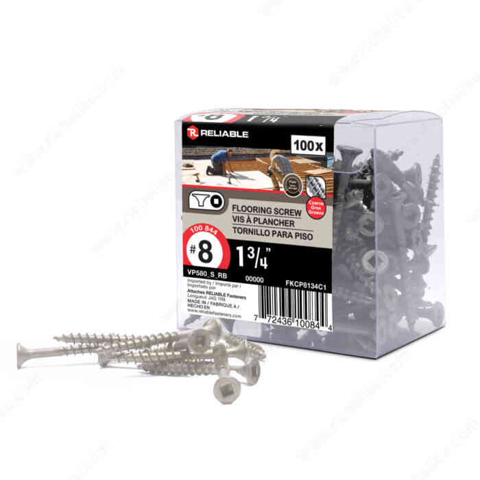 1-3/4" Floor Screw (100PK)
FKCP8134C1 - Ritchie's Building & Flooring Centre