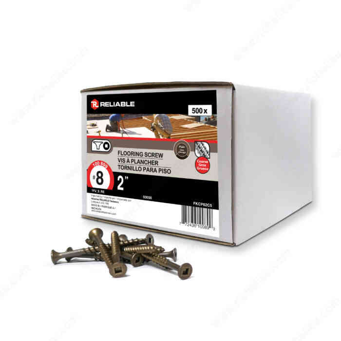 2" Floor Screw (500pk) FKCP82C5 - Ritchie's Building & Flooring Centre