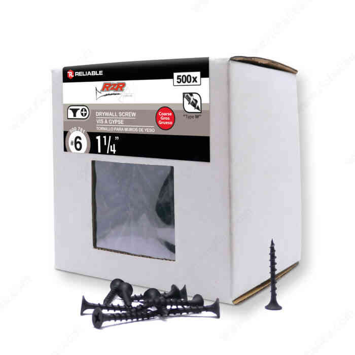 1-1/4" Drywall Screw (500PK)
Coarse DSC6114C5 - Ritchie's Building & Flooring Centre