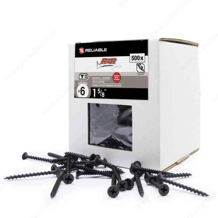 1-5/8" Drywall Screw (500PK)
Coarse DSC6158C5 - Ritchie's Building & Flooring Centre