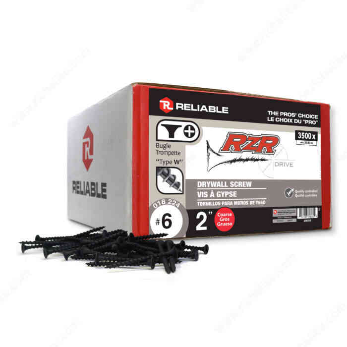 2" Drywall Screw 3500pc DSC62 - Ritchie's Building & Flooring Centre