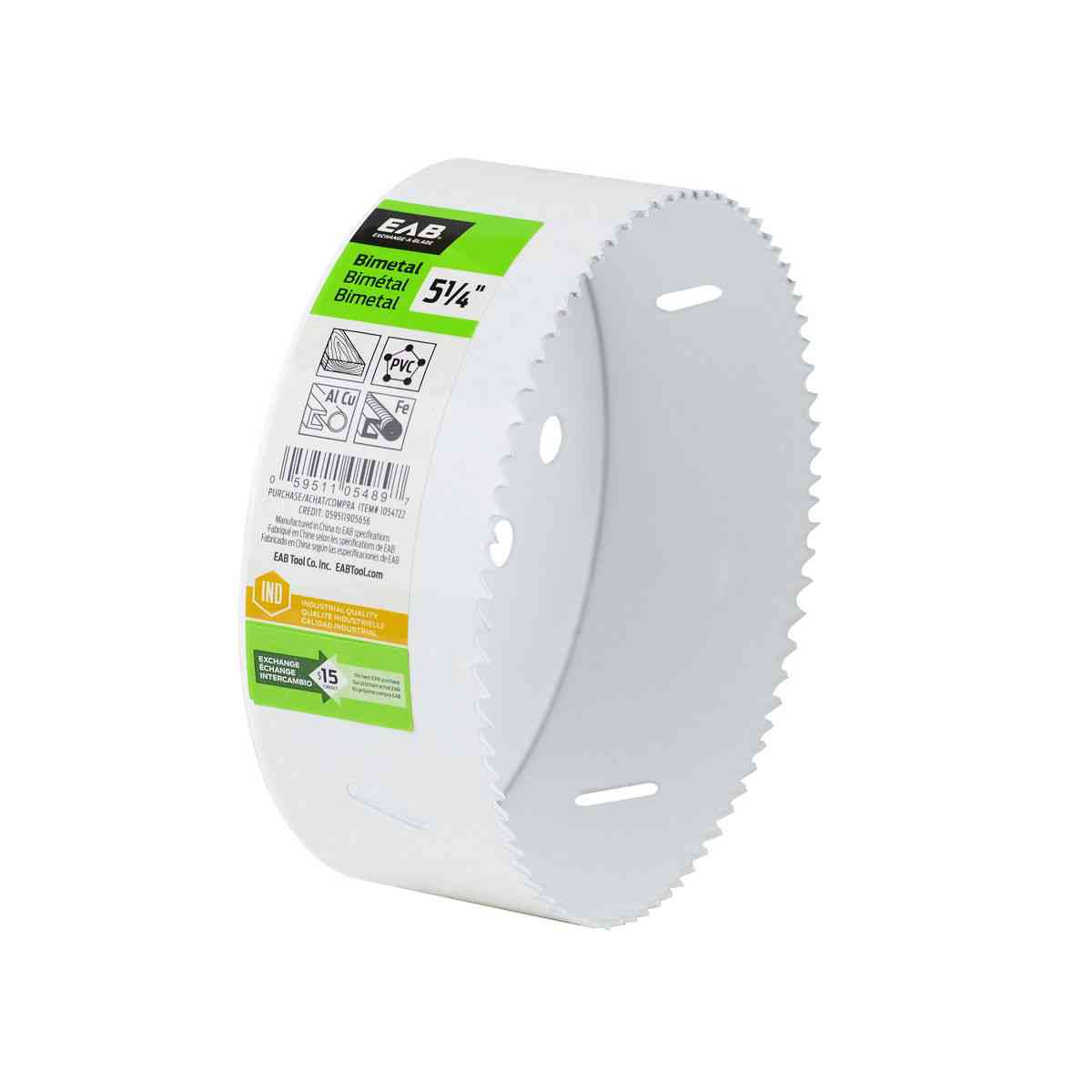 EAB Hole Saw 5 1/4" 1054722 - Ritchie's Building & Flooring Centre