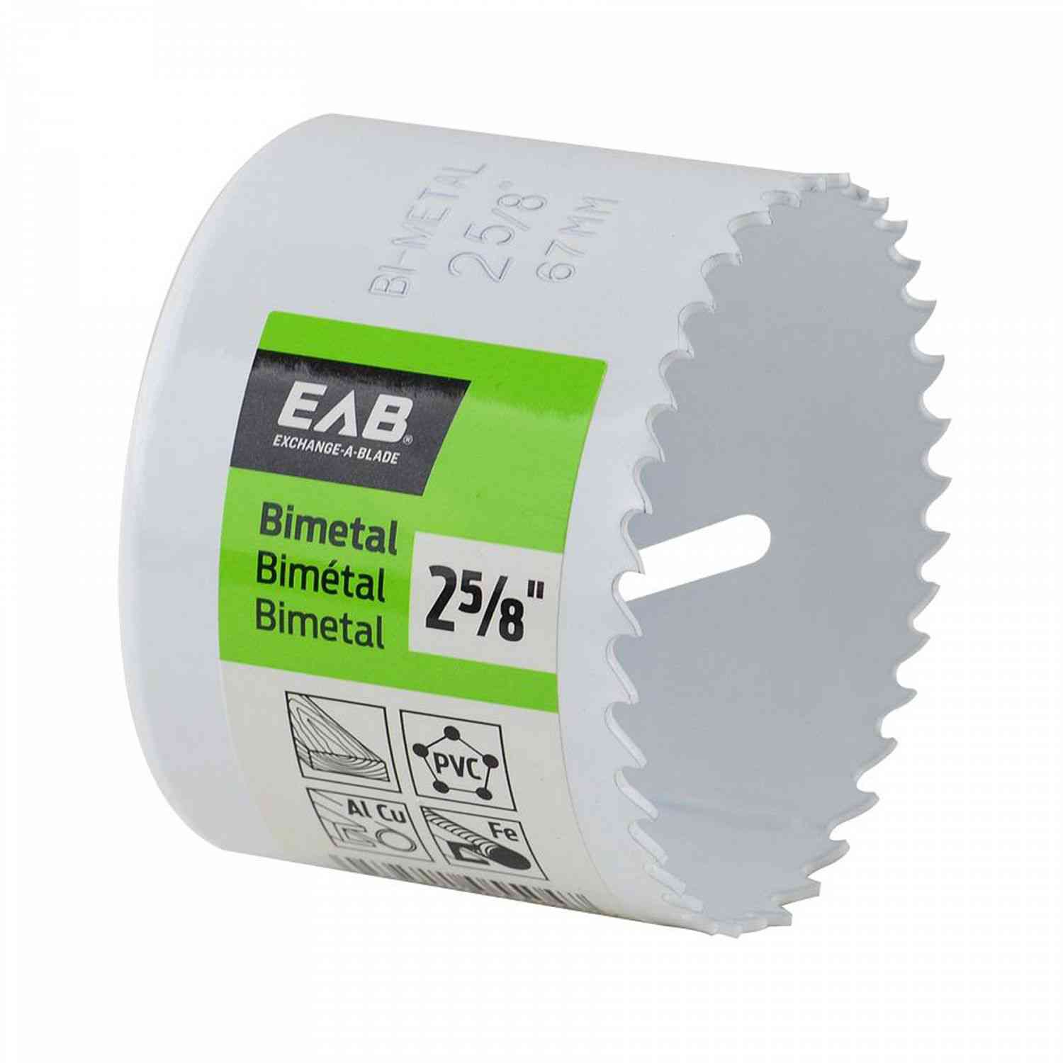 EAB Hole Saw 2 5/8" 1054782 - Ritchie's Building & Flooring Centre