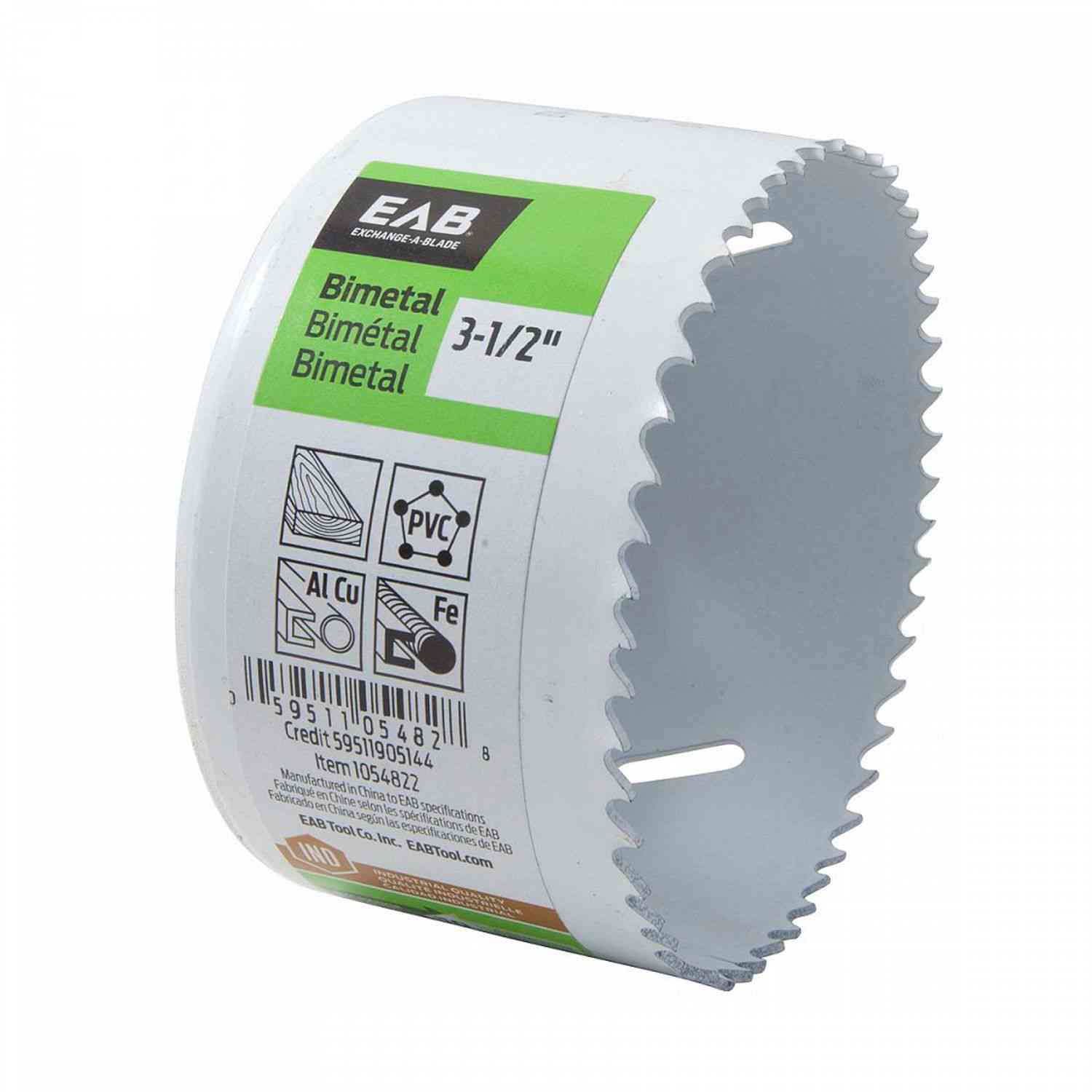 EAB Hole Saw 3 1/2" 1054822 - Ritchie's Building & Flooring Centre