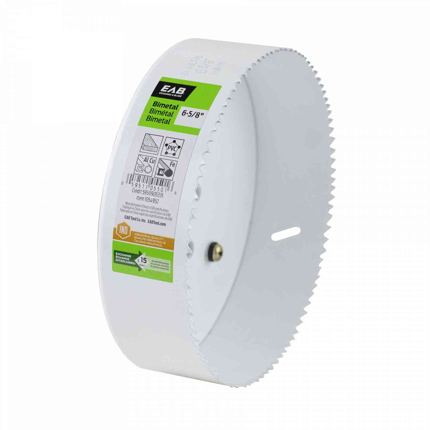 EAB Hole Saw 6 5/8" 1054952 - Ritchie's Building & Flooring Centre