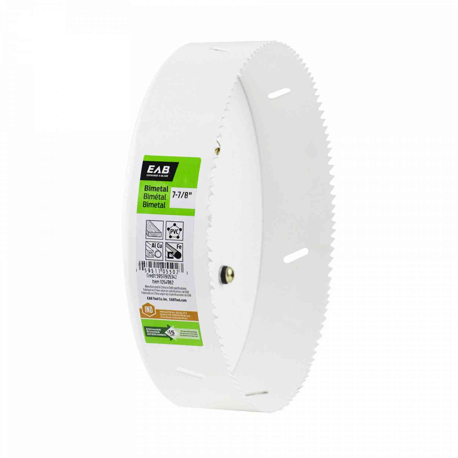 EAB Hole Saw 7 7/8" 1054962 - Ritchie's Building & Flooring Centre