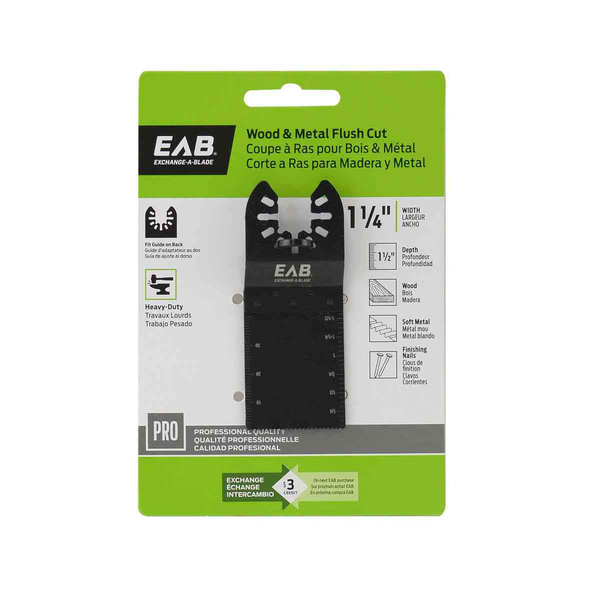 EAB 1070042 Wood/Metal Flush 1
1/4" - Ritchie's Building & Flooring Centre