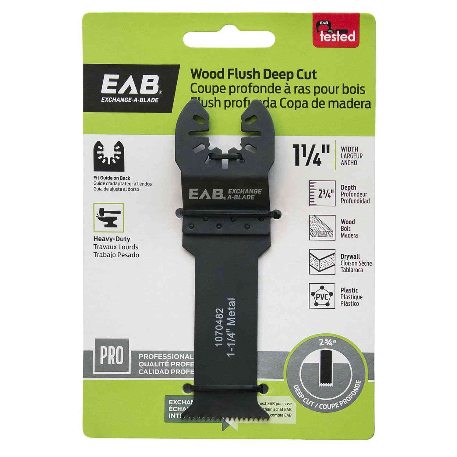 EAB 1070482 Deep Flush 1 1/4" - Ritchie's Building & Flooring Centre