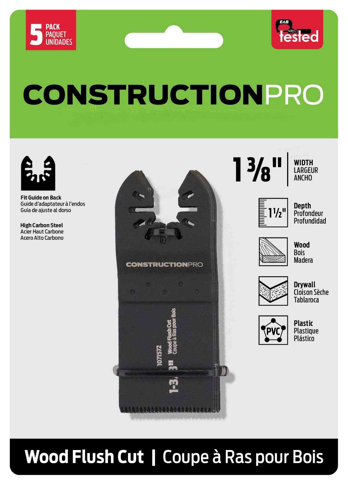 EAB 1071572 Wood Flush 1 3/8"x 5
pk - Ritchie's Building & Flooring Centre