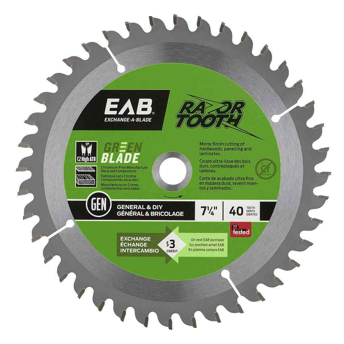 EAB 1110252 7-1/4" 4o teeth
razor - Ritchie's Building & Flooring Centre