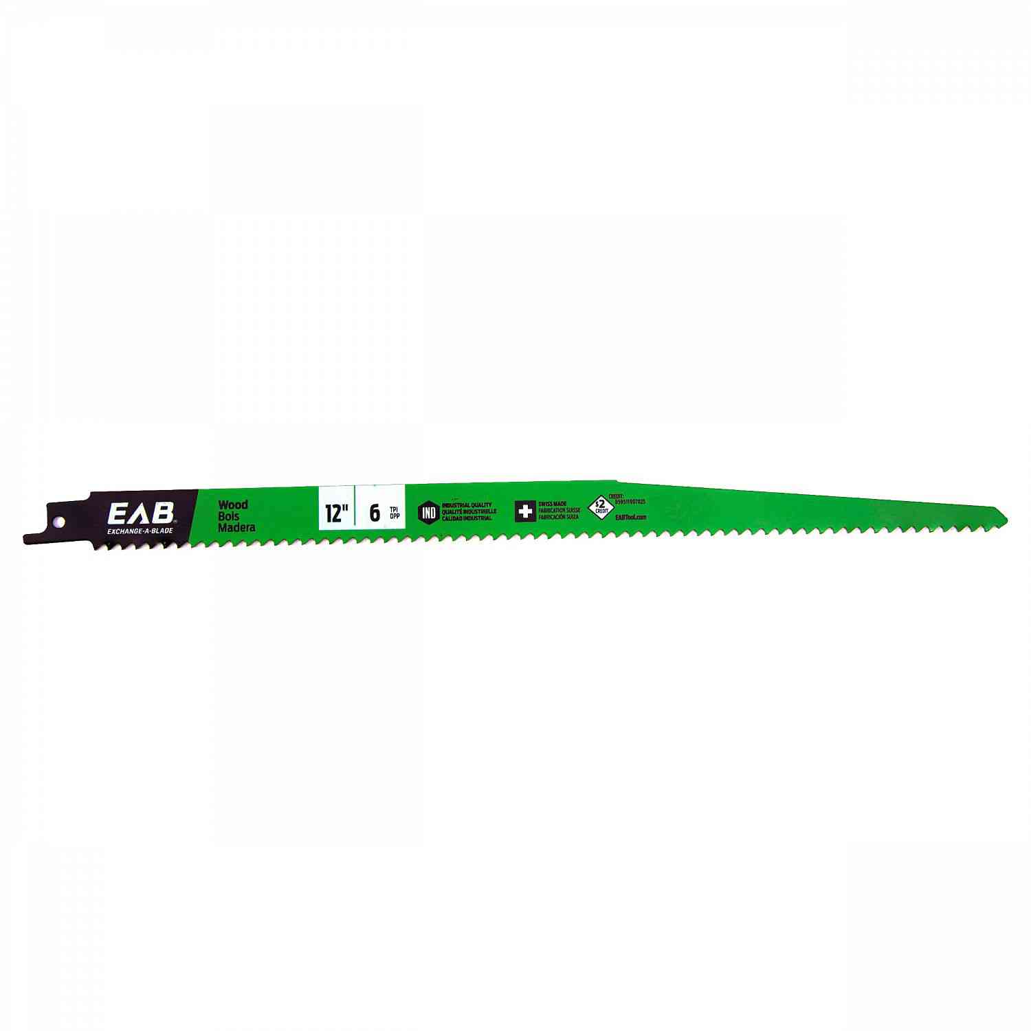 EAB 12"x6 tpi Reciprocating
Bimetal Blade 11711502 - Ritchie's Building & Flooring Centre