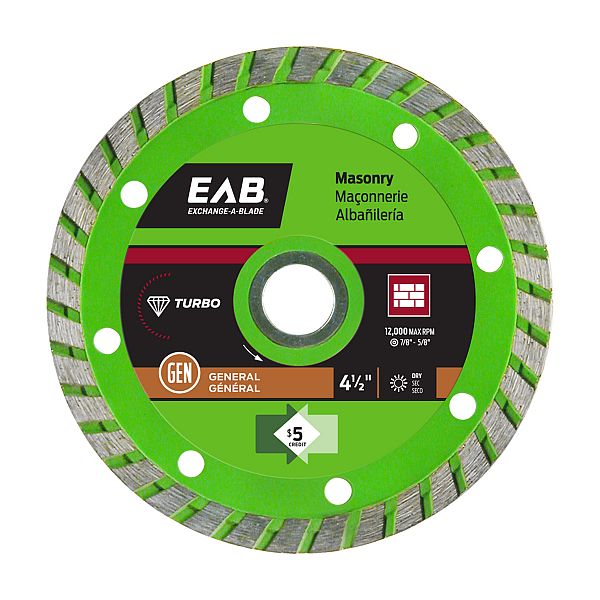 EAB Masonry 4-1/2" 3110012 - Ritchie's Building & Flooring Centre