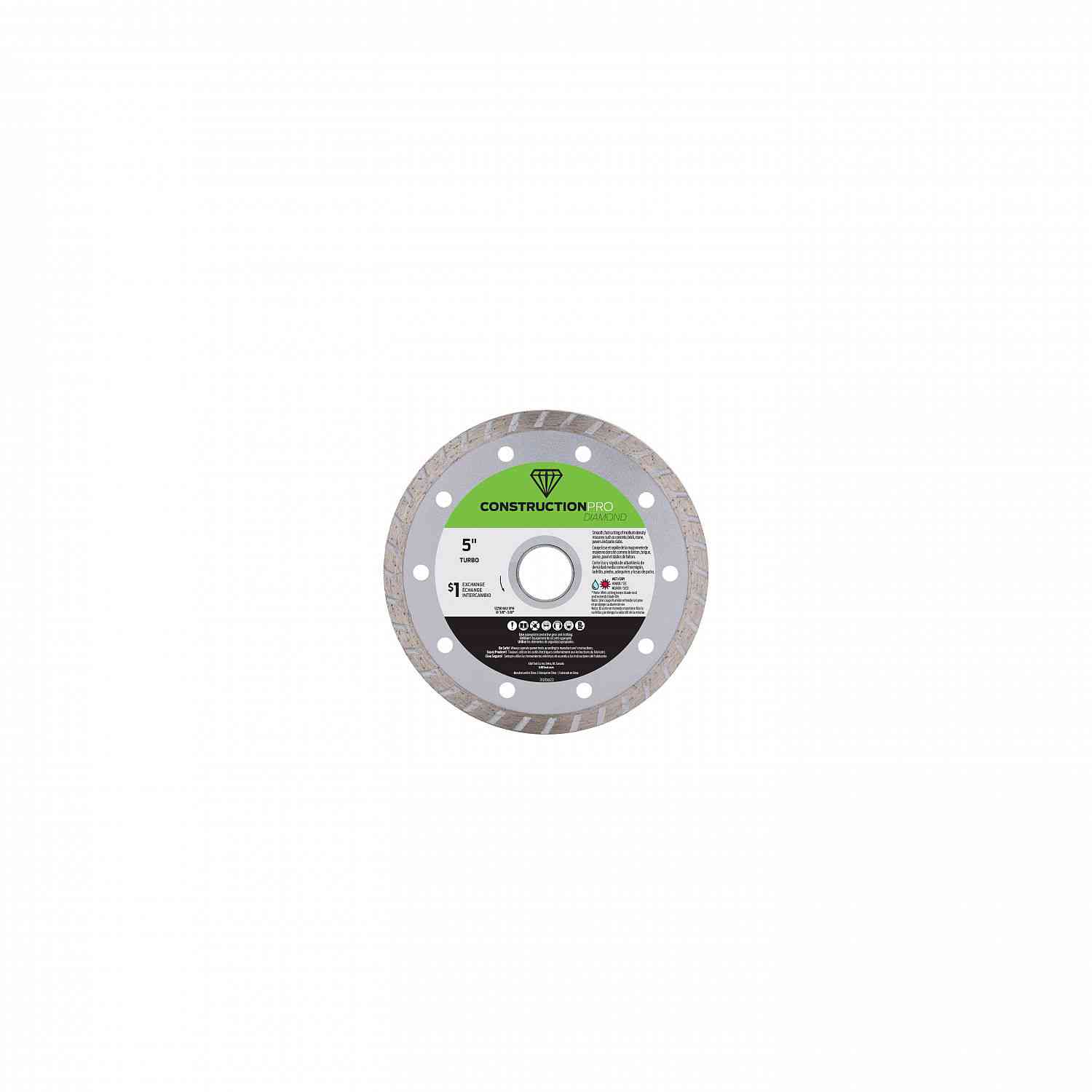 EAB 5" Diamond Blade Ceramic
Tile 3120022 - Ritchie's Building & Flooring Centre