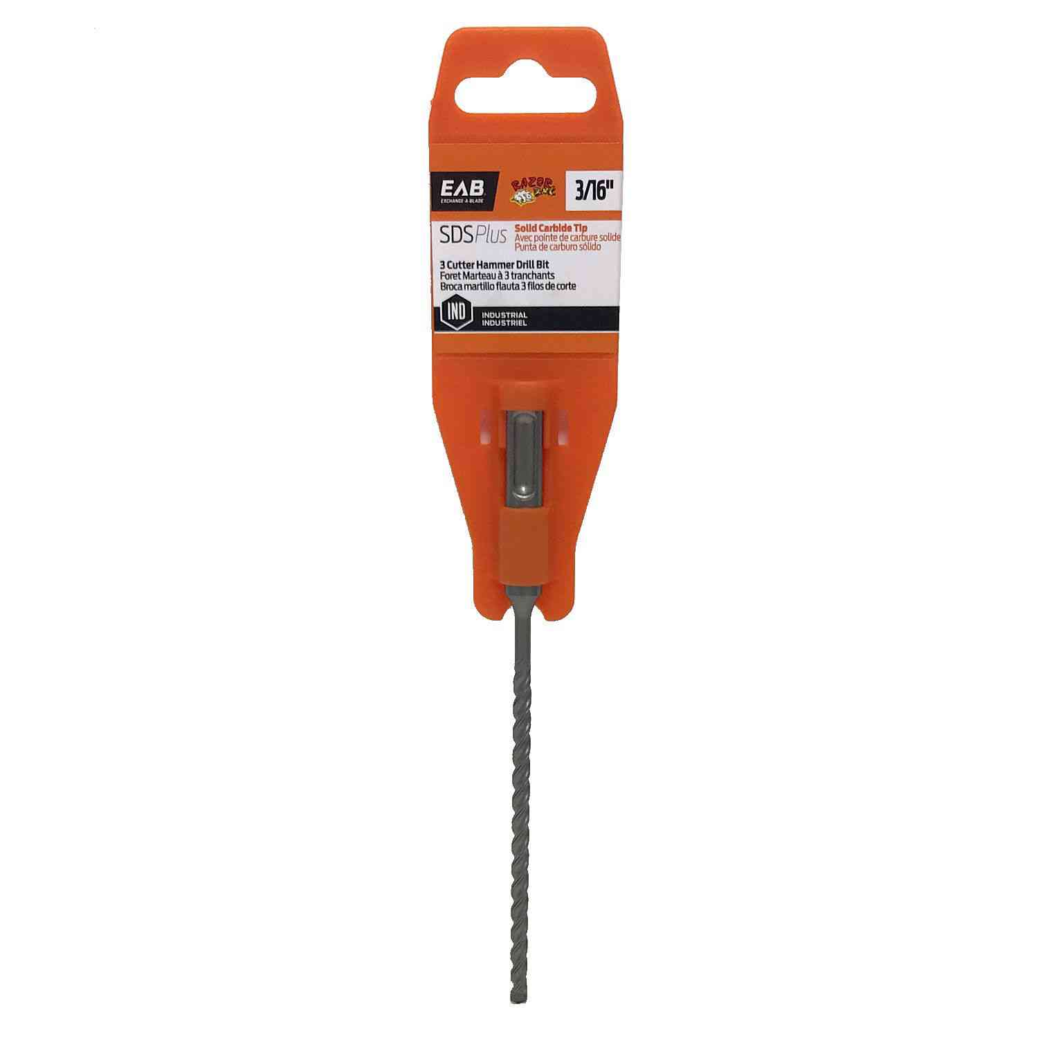 EAB 3/16" x 4" x 6 3/4" Masonry
SDS Plus 3245012 - Ritchie's Building & Flooring Centre