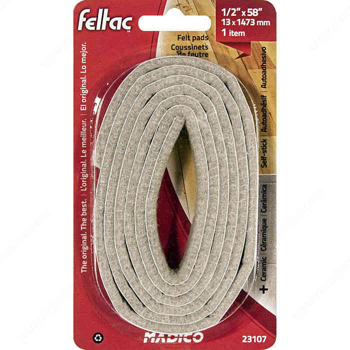 23107 Feltac 1/2" x 58" Strip - Ritchie's Building & Flooring Centre