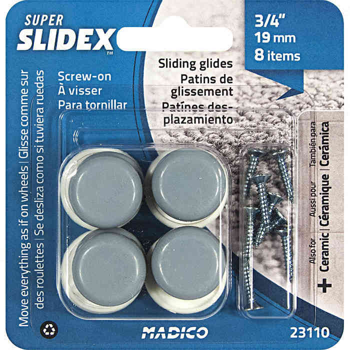 23110 Slidex 3/4" Screw On 8pk - Ritchie's Building & Flooring Centre
