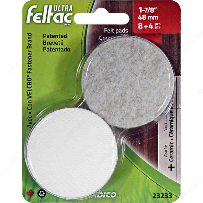 23233 Feltac 1 7/8" Round felt
pad - Ritchie's Building & Flooring Centre