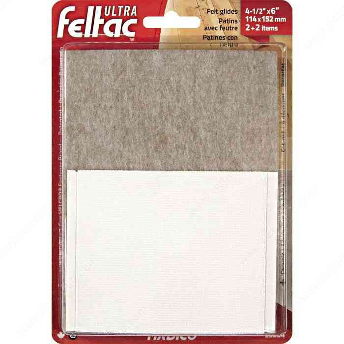 23234 Feltac 4 1/2"x6" Rectangle
felt pads - Ritchie's Building & Flooring Centre