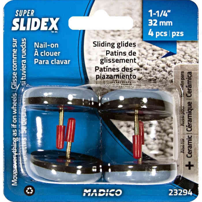 23294 Slidex 1 1/4" Nail-On 4PK - Ritchie's Building & Flooring Centre