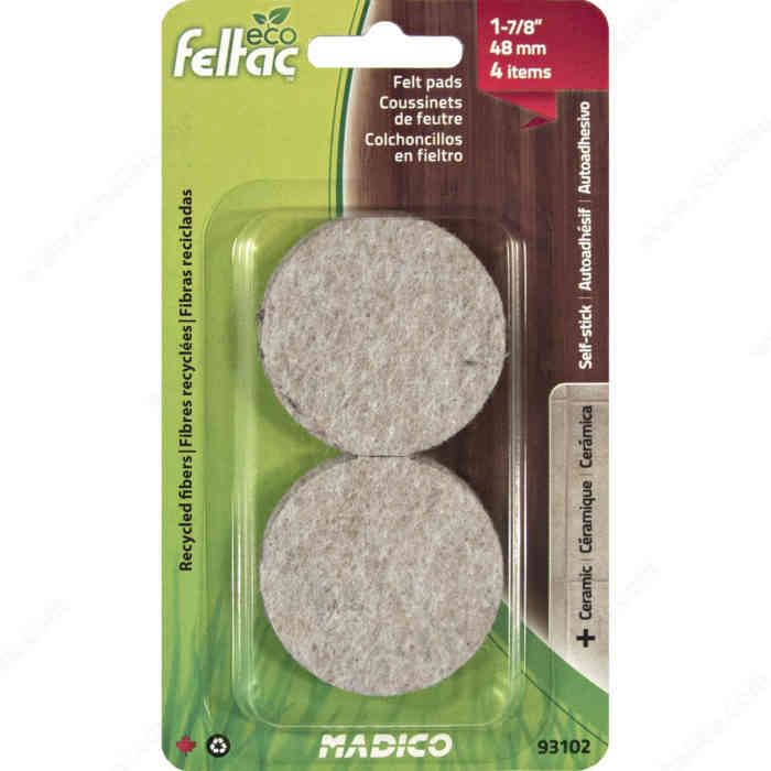 93102 Feltac 1 7/8" Round 4
piece - Ritchie's Building & Flooring Centre