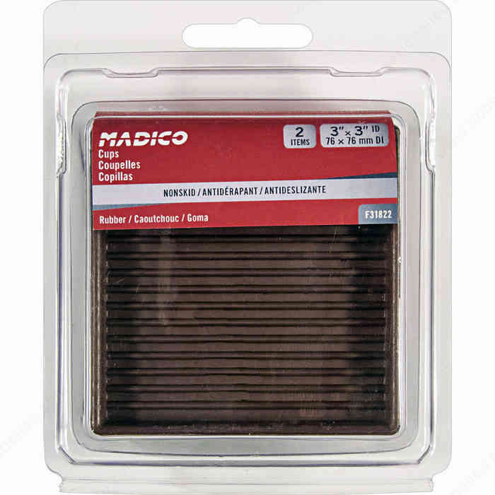 F31822 Madico Rubber Cups 3" - Ritchie's Building & Flooring Centre