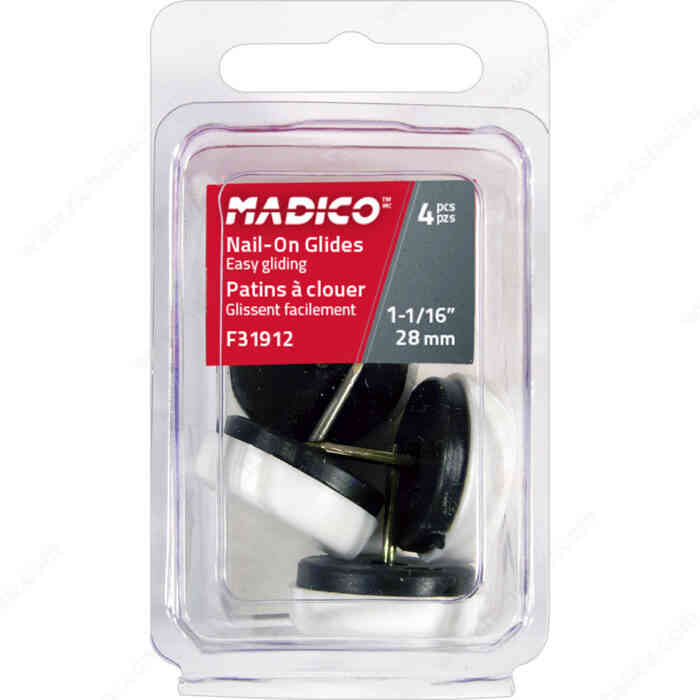 F31912 Madico Nail-On Glides 1
1/16" - Ritchie's Building & Flooring Centre