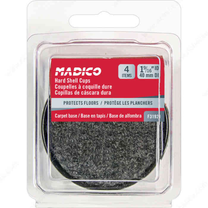 F31921 Madico Cups 1 9-16" 4PK - Ritchie's Building & Flooring Centre