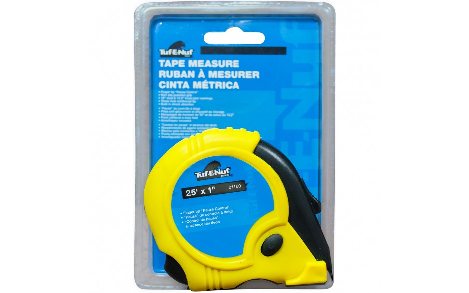 TASK 25' x 1" Measuring Tape
01160 - Ritchie's Building & Flooring Centre