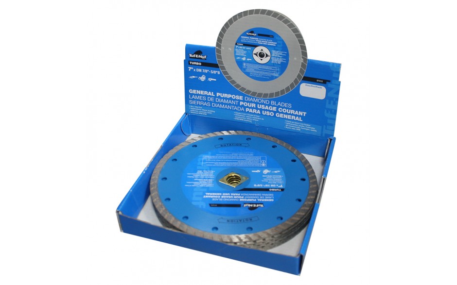 TASK 07415 7" General Purpose
Diamond Blade - Ritchie's Building & Flooring Centre
