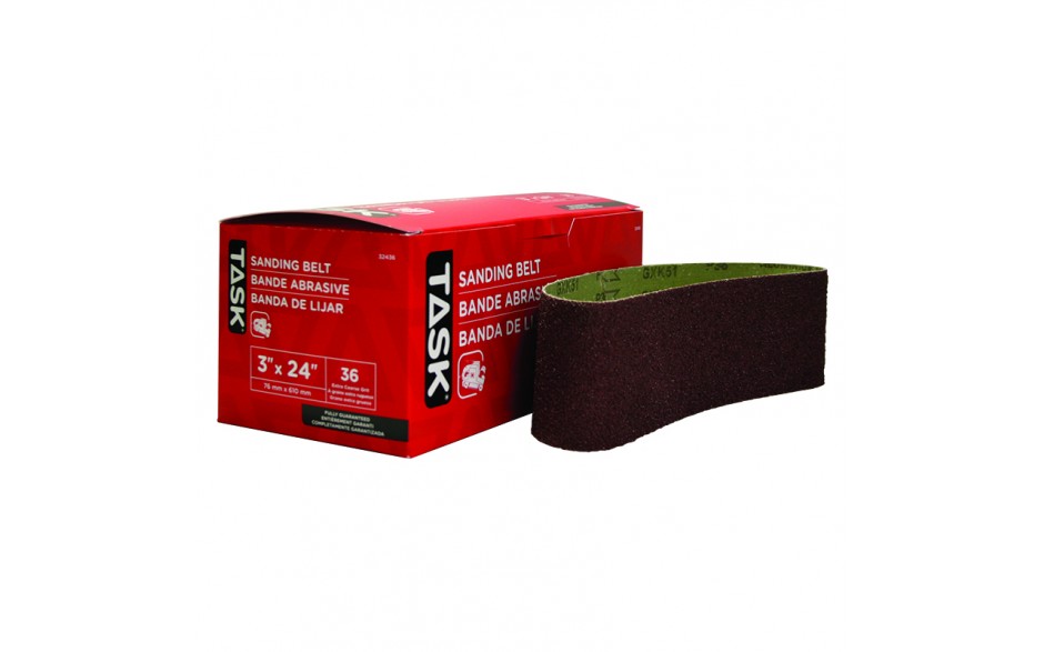 TASK 3" x 24" 36 Grit Sanding
Belt 32436 - Ritchie's Building & Flooring Centre