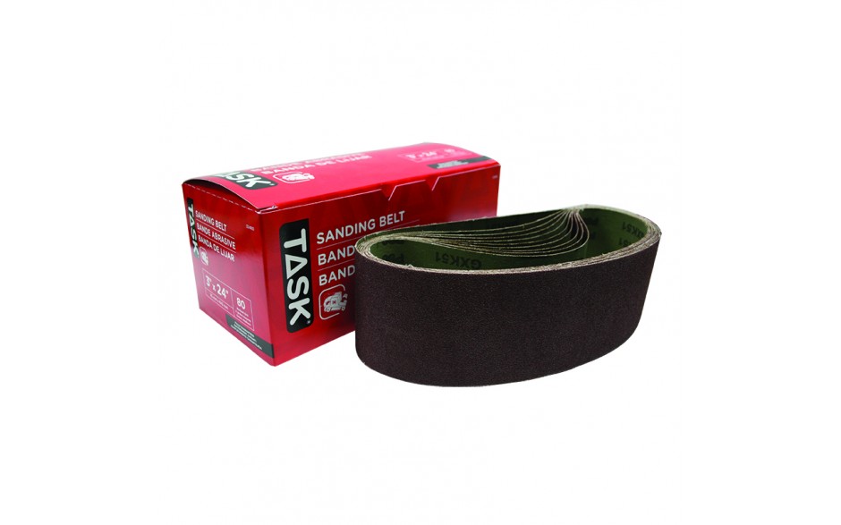 TASK 3" x 24" 80 Grit Sanding Belt 32480 - Ritchie's Building & Flooring Centre