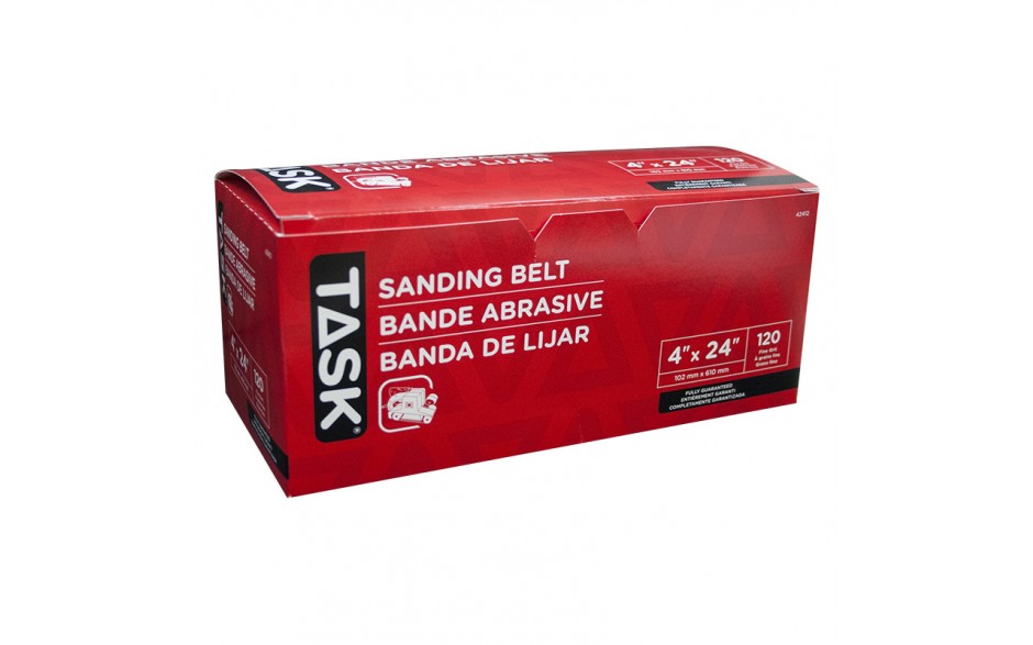 42412- 4" x 24" 120 Grit Sanding
Belt - Ritchie's Building & Flooring Centre