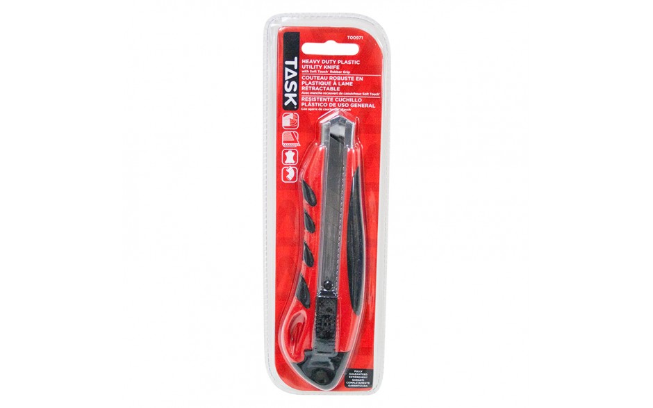 TASK T00971 HD Plastic Utility
Knife - Ritchie's Building & Flooring Centre