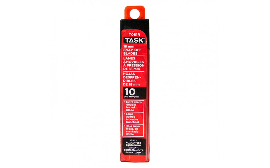 TASK T081R 18mm Snap Off Blades - Ritchie's Building & Flooring Centre