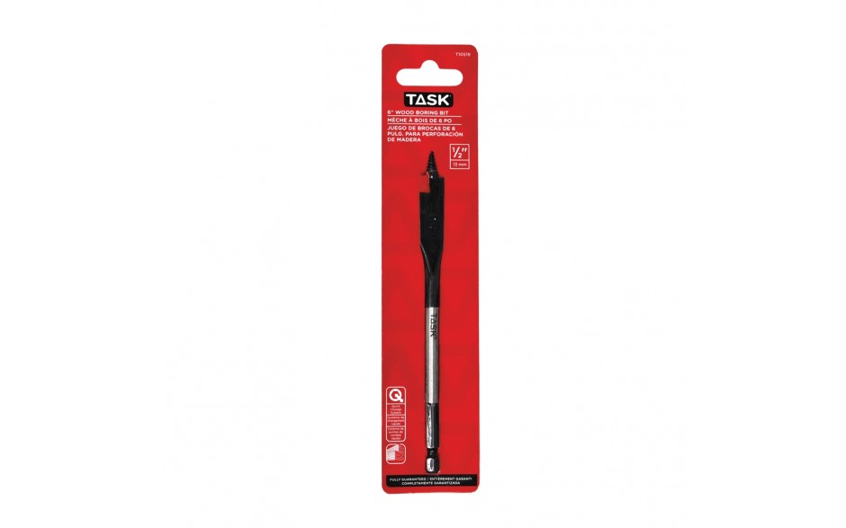 TASK T10519 1/2"x6" Spade Bit - Ritchie's Building & Flooring Centre