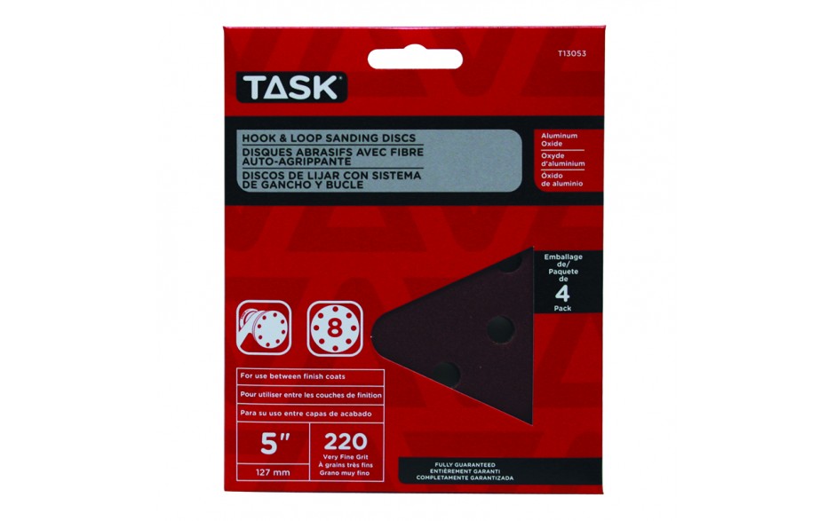 T13053 5" Peel & Stick Sanding
Discs 240 Grit 4 PACK - Ritchie's Building & Flooring Centre