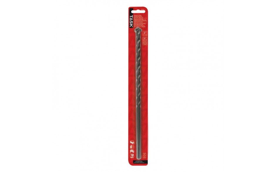 TASK T14012 1/2" x 12" Carbide Hammer Bit - Ritchie's Building & Flooring Centre