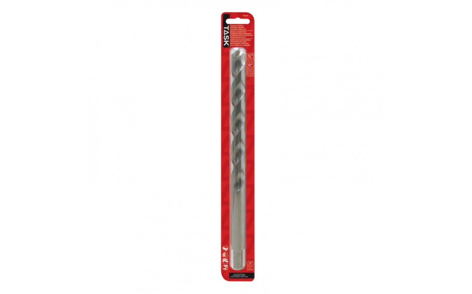 TASK T14034 3/4" x 12" Carbide Hammer Bit - Ritchie's Building & Flooring Centre