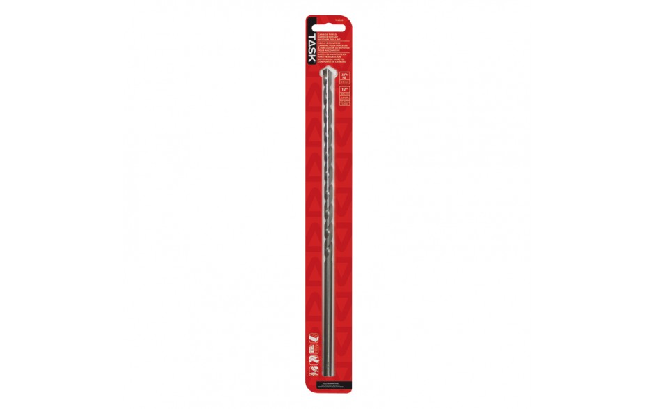 TASK T14038 3/8" x 12" Carbide Hammer Bit - Ritchie's Building & Flooring Centre