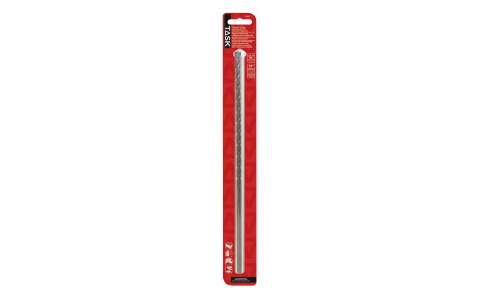 TASK T14516 5/16" x 12" Carbide Hammer Bit - Ritchie's Building & Flooring Centre