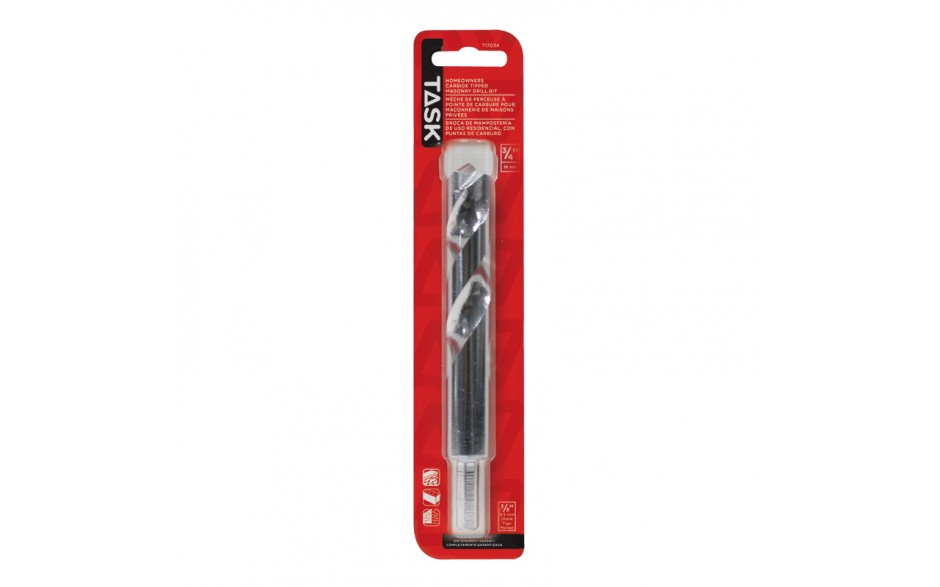 TASK T17034 3/4" Masonry Drill Bit - Ritchie's Building & Flooring Centre