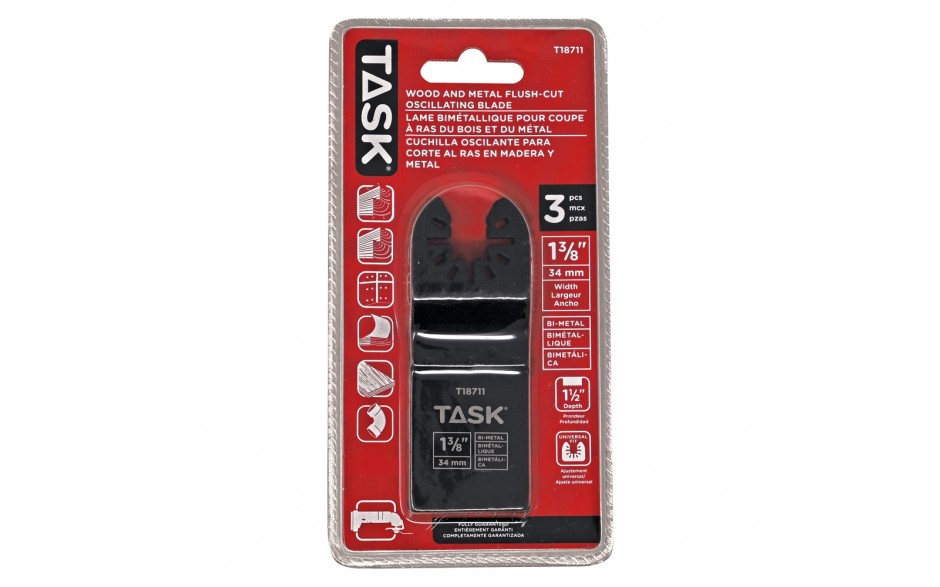 TASK T18711 Wood & Metal Flush
1-3/8" 3 piece - Ritchie's Building & Flooring Centre