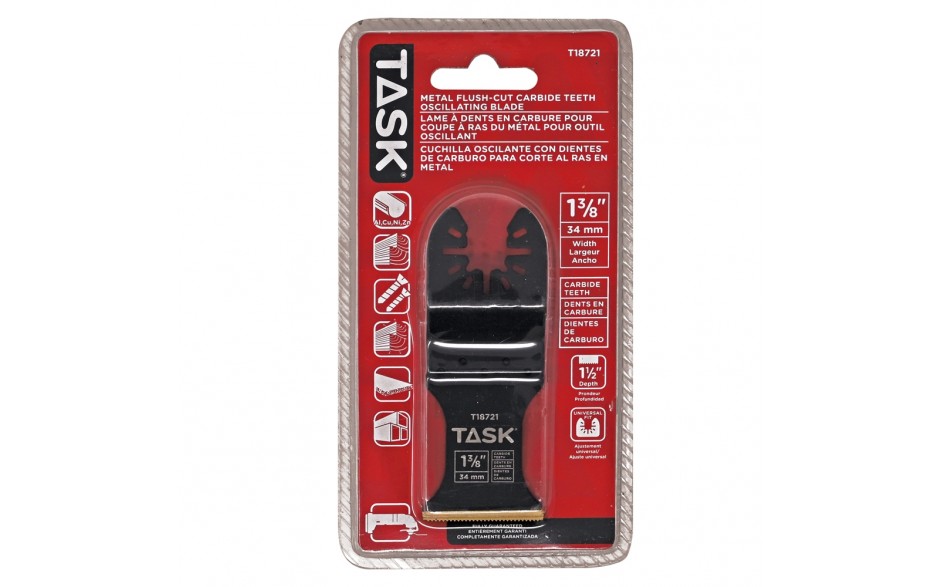 TASK T18721 Metal Flush Cut
1-3/8"
Carbide Blade - Ritchie's Building & Flooring Centre