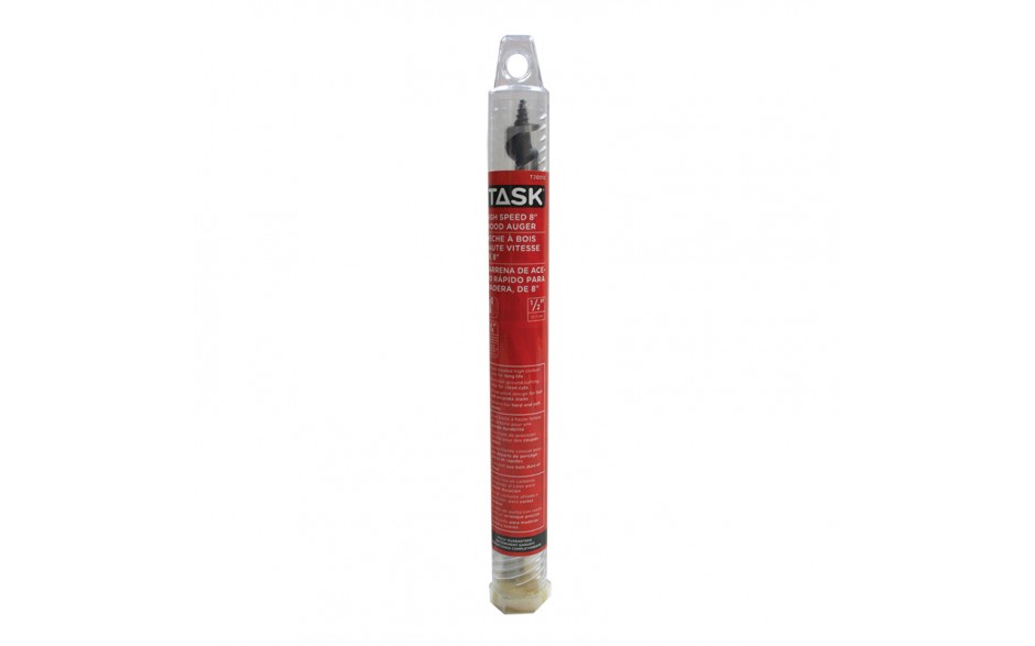 TASK 1/2" x 8" Wood Auger T20012 - Ritchie's Building & Flooring Centre