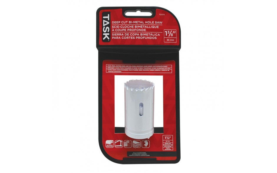 TASK T21711 1-3/8" Bi-Metal Hole
Saw - Ritchie's Building & Flooring Centre