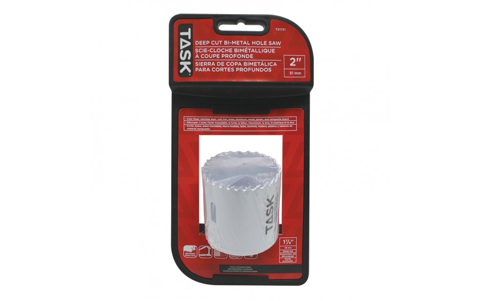 TASK T21721 2" Bi-Metal Hole Saw - Ritchie's Building & Flooring Centre