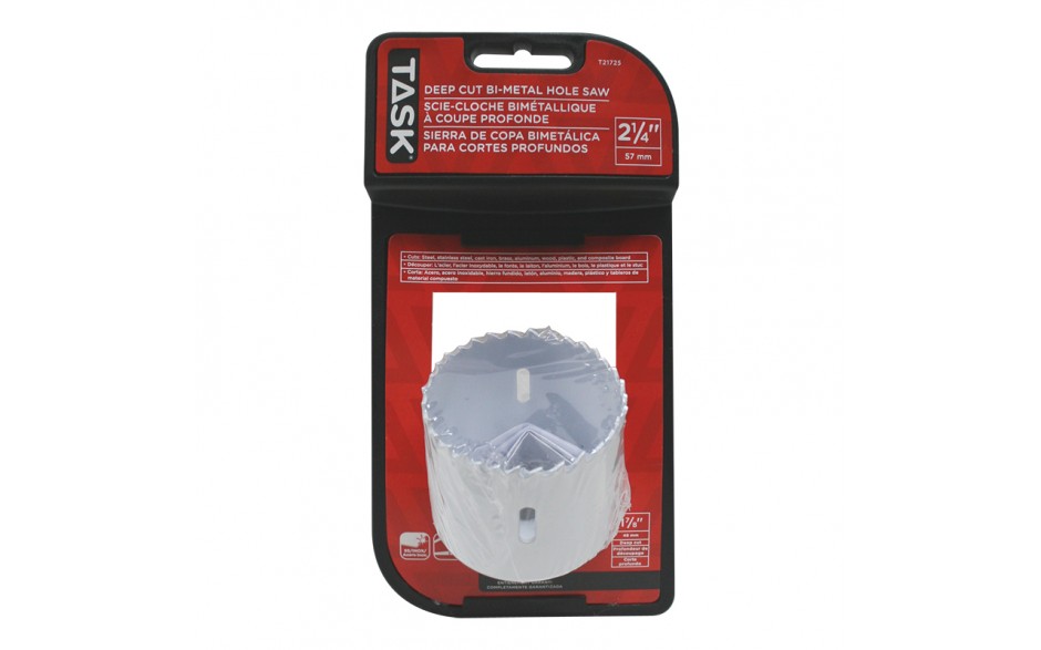 TASK T21725 2-1/4" Bi-Metal Hole
Saw - Ritchie's Building & Flooring Centre